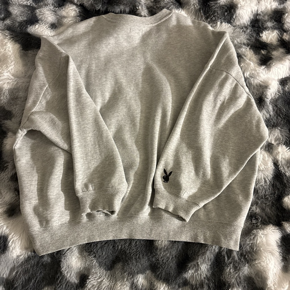 PacSun Gray PLAYBOY Sweatshirt - Picture 3 of 3